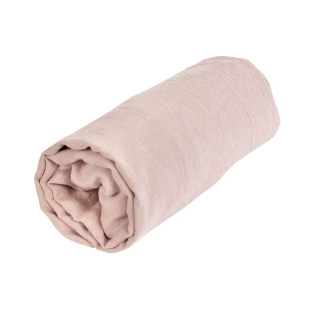 DRAP HOUSSE COULEUR CHANVRE