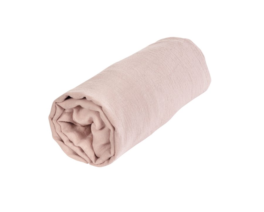 DRAP HOUSSE COULEUR CHANVRE