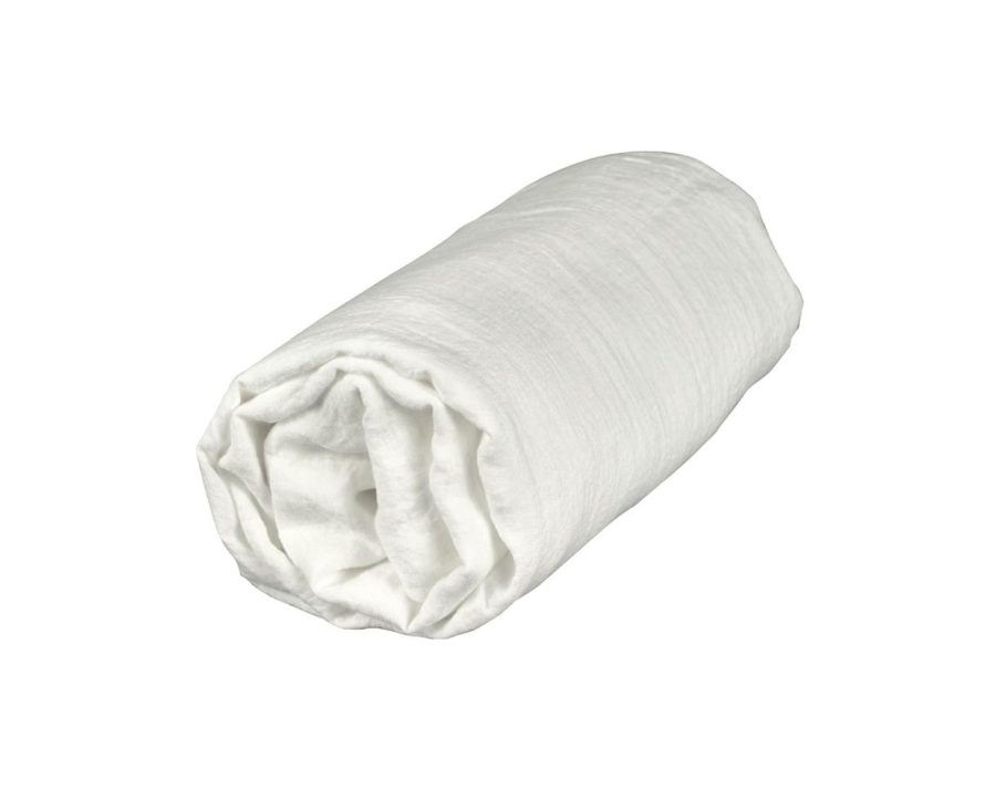 DRAP HOUSSE COULEUR CHANVRE