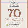 OREILLER ESSENTIEL 70% DUVET 30% PLUMETTES