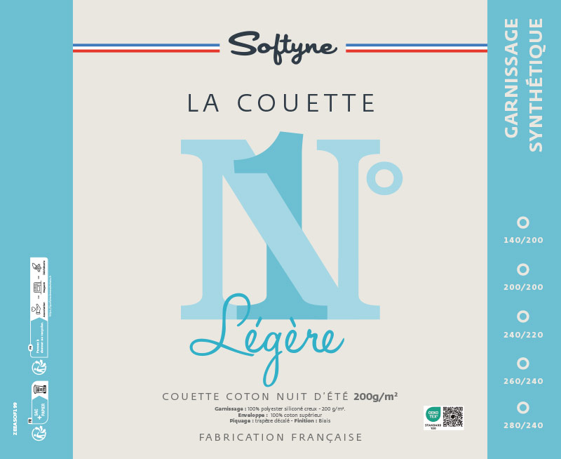 COUETTE 200GRS SOFTYNE N1