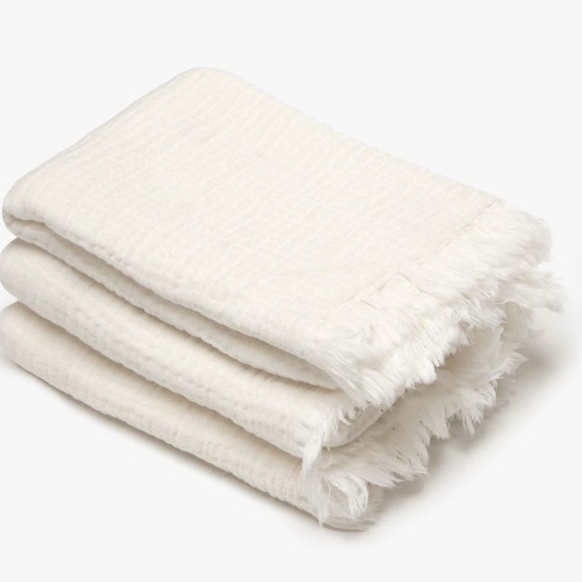 LOT DRAP DE DOUCHE 70X130 + SERVIETTE 50X90 KEA