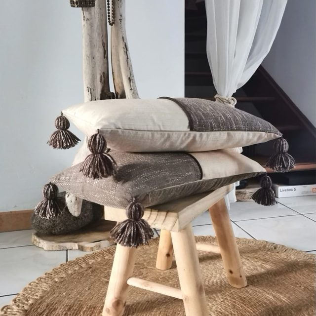 COUSSIN GARNI MERAKI COLLECTION DUNE