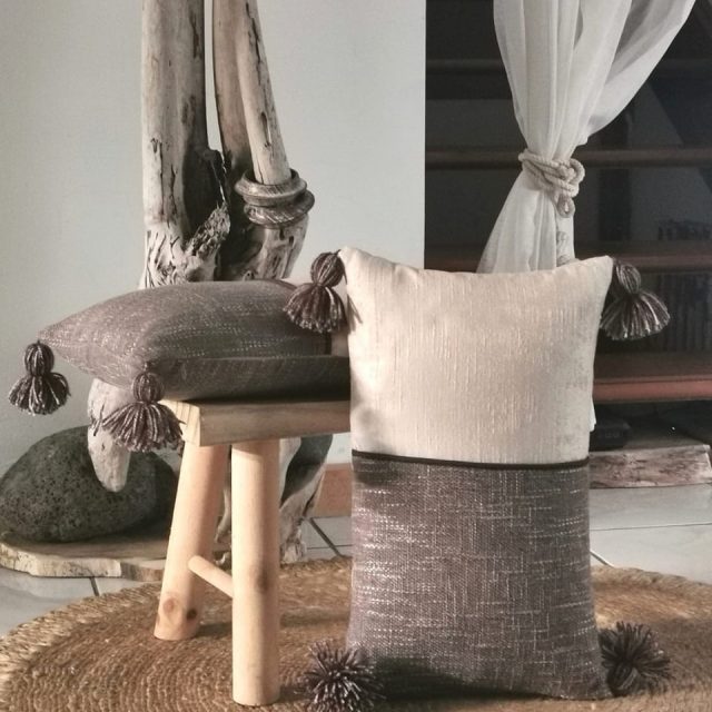 COUSSIN GARNI MERAKI COLLECTION DUNE