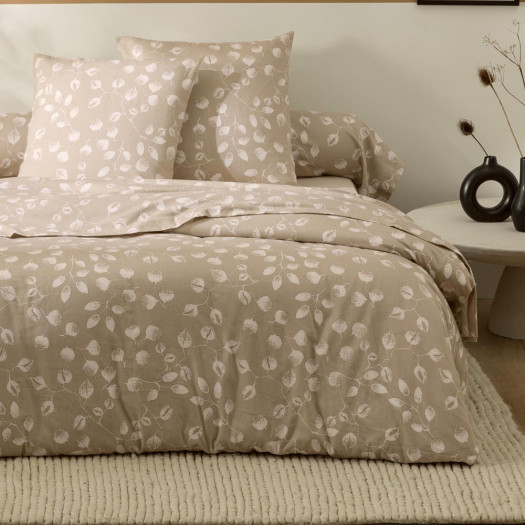 PARURE HOUSSE DE COUETTE + 2 TO LENA FLANELLE