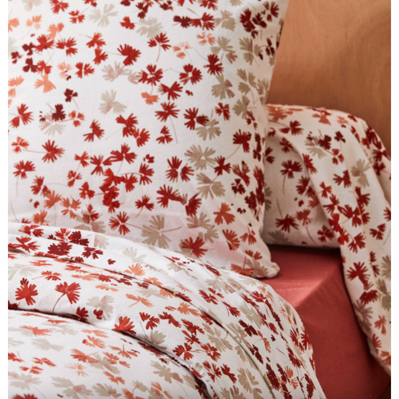 PARURE HOUSSE DE COUETTE + 2 TO EMILIE FLANELLE