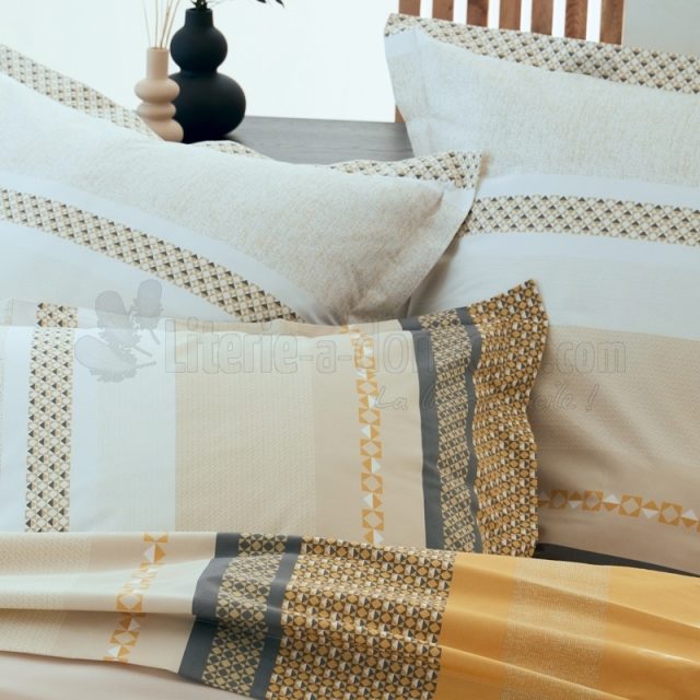 TAIE D'OREILLER MARLOW MIEL