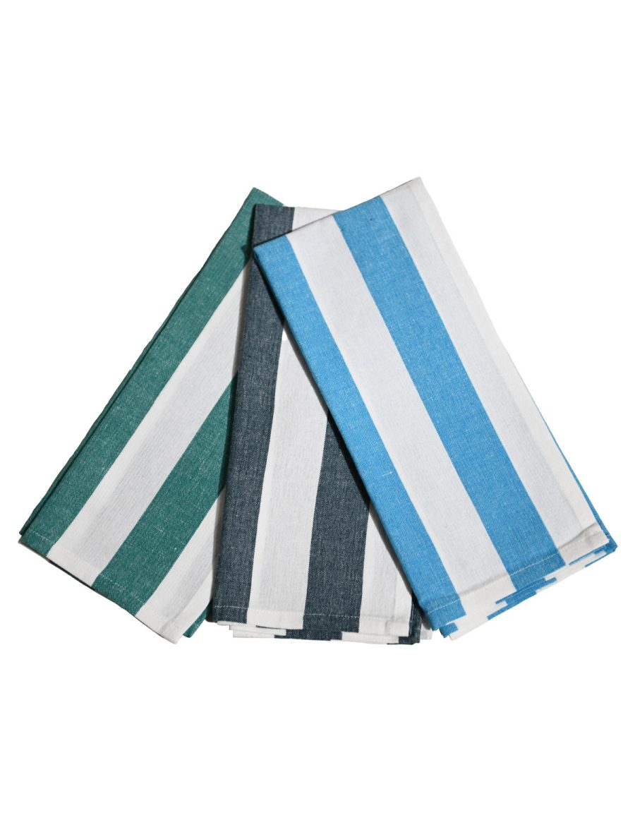 LOT DE 3 TORCHONS MELROSE