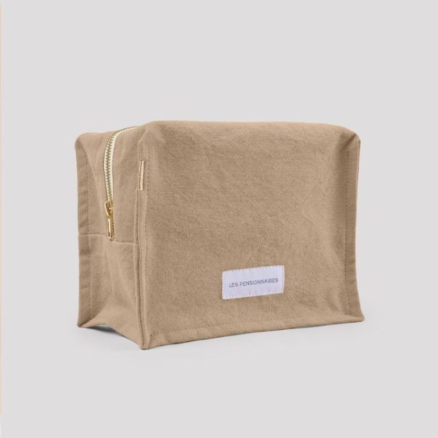TROUSSE DE TOILETTE CUBE COTON BIO