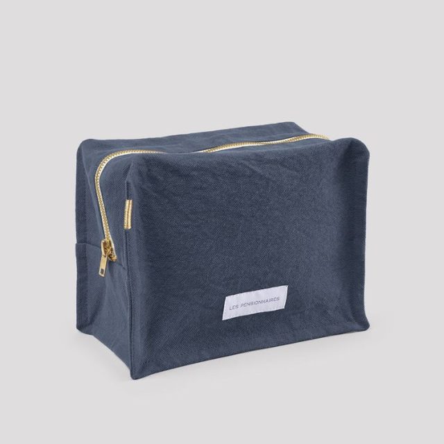 TROUSSE DE TOILETTE CUBE COTON BIO
