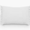 HOUSSE DE COUSSIN ELSA 2 VOLANTS
