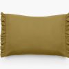 HOUSSE DE COUSSIN ELSA 2 VOLANTS