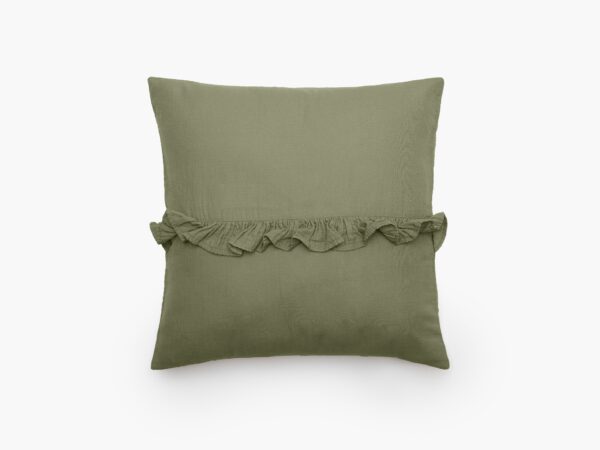 HOUSSE DE COUSSIN ELSA 1 VOLANT CENTRAL – Image 7