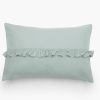HOUSSE DE COUSSIN ELSA 1 VOLANT CENTRAL