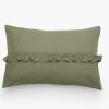 HOUSSE DE COUSSIN ELSA 1 VOLANT CENTRAL