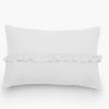 HOUSSE DE COUSSIN ELSA 1 VOLANT CENTRAL