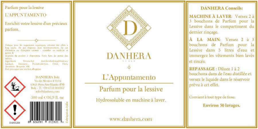 L'APPUNTAMENTO PARFUM DE LESSIVE 500ML