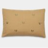 HC LEONIE BRODERIE FEUILLES 40X60