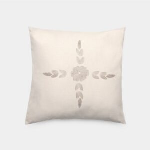 HOUSSE DE COUSSIN LEONIE BRODERIE BOUQUET