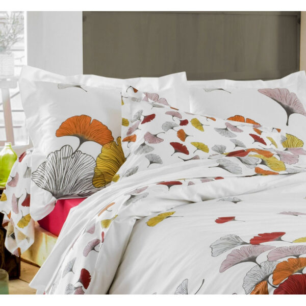 PARURE 3 PIECES HC+2 TO 65X65 GINKGO ROSE – Image 3