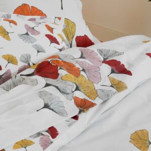 PARURE 3 PIECES DP+2TO 65X65 GINKGO