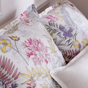 TAIE D'OREILLER ANAIS PERLE SATIN