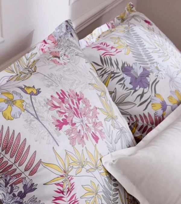 TAIE D'OREILLER ANAIS PERLE SATIN