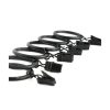 ANNEAUX METAL A PINCE NOIR