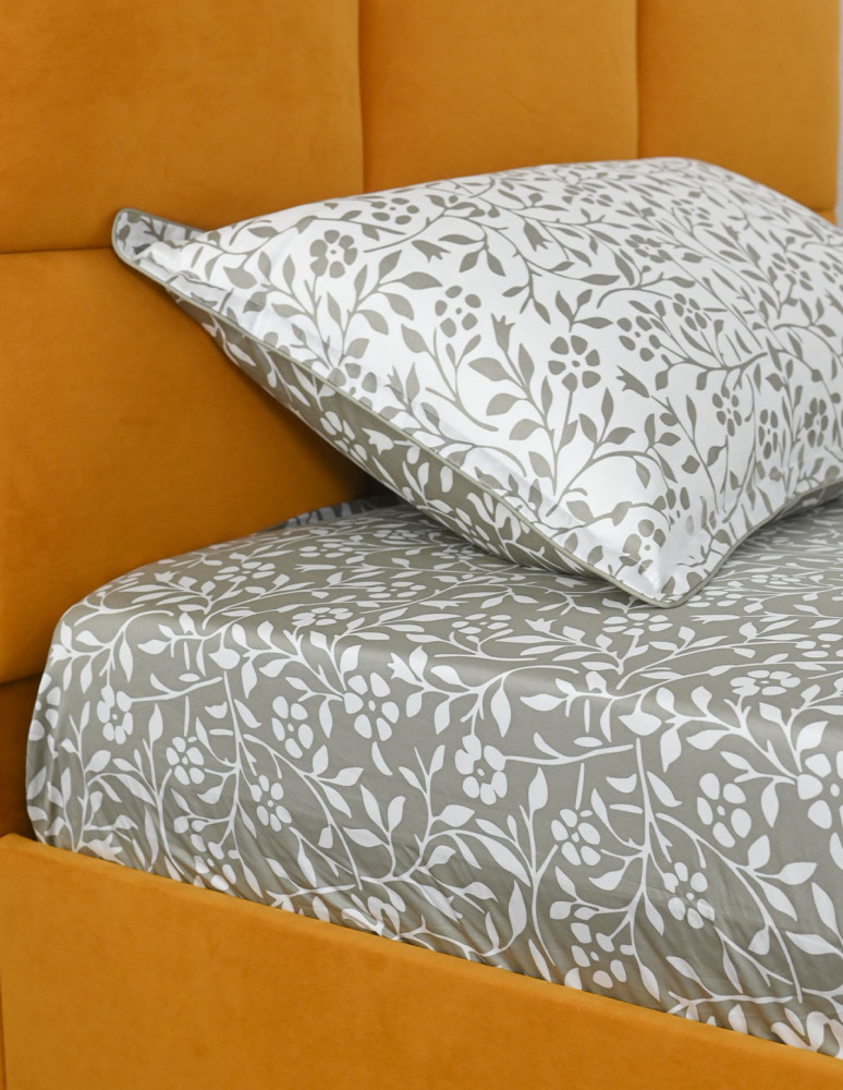 HOUSSE DE COUETTE ELOQUENCE SATIN DE COTON