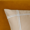 LOT 2 TAIES D'OREILLER PAVILLON ROYAL SATIN