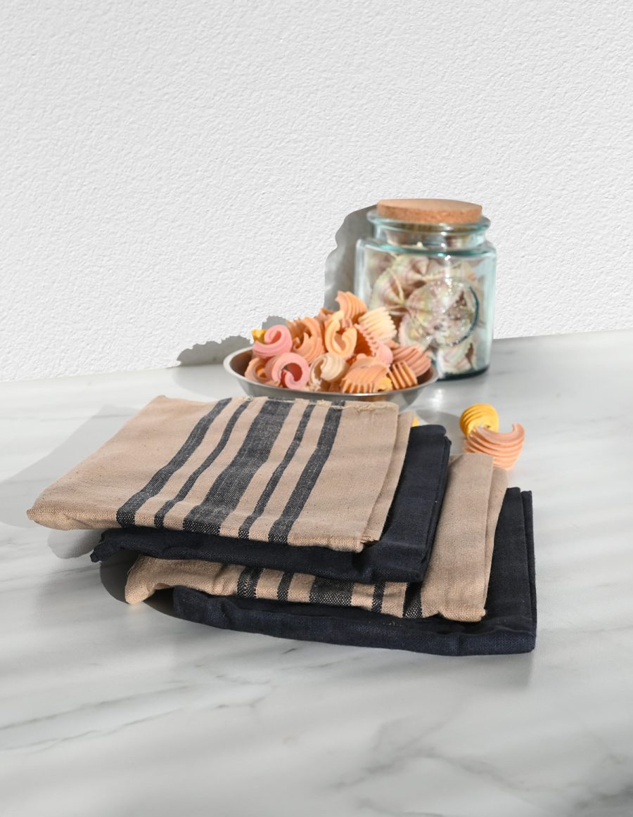 LOT DE 2 TORCHONS PURELIFE