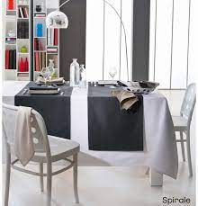 CHEMIN DE TABLE 45X150 DAMASSE SPIRALE