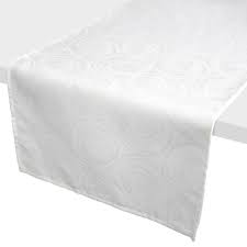CHEMIN DE TABLE 45X150 DAMASSE SPIRALE