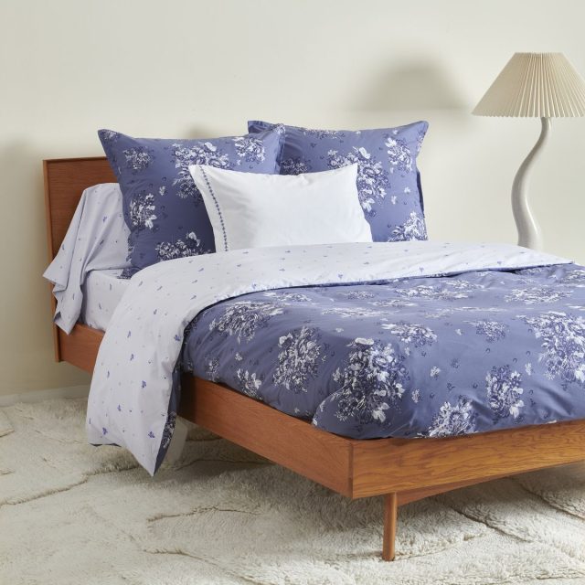 HOUSSE DE COUETTE POEME BLEU