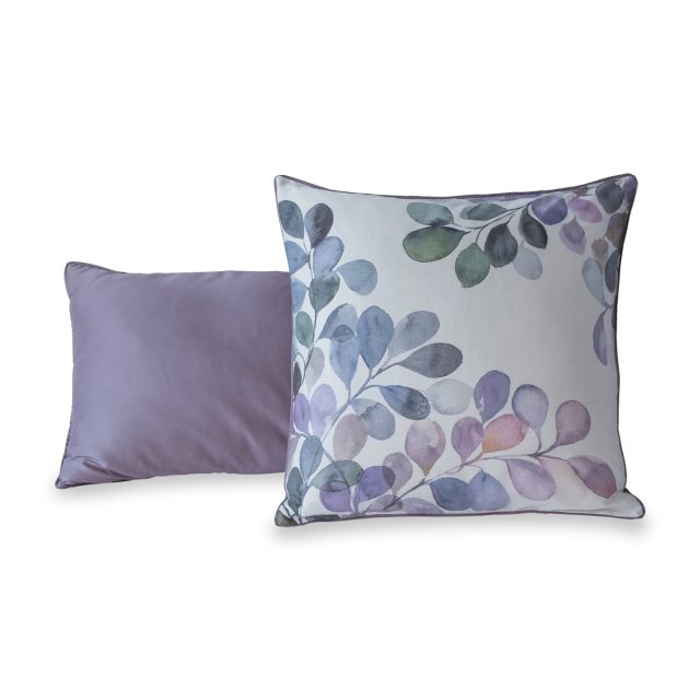 TAIE D'OREILLER ECLOSE SATIN DE COTON