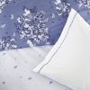 TAIE D'OREILLER POEME BLEU PERCALE