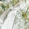 TAIES D'OREILLERS FLEURS DE JOUR CELADON