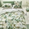 HOUSSE DE COUETTE FLEUR DE JOUR CELADON
