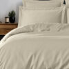 HOUSSE DE COUETTE VERSALUXE UNI/ RAYE SATIN