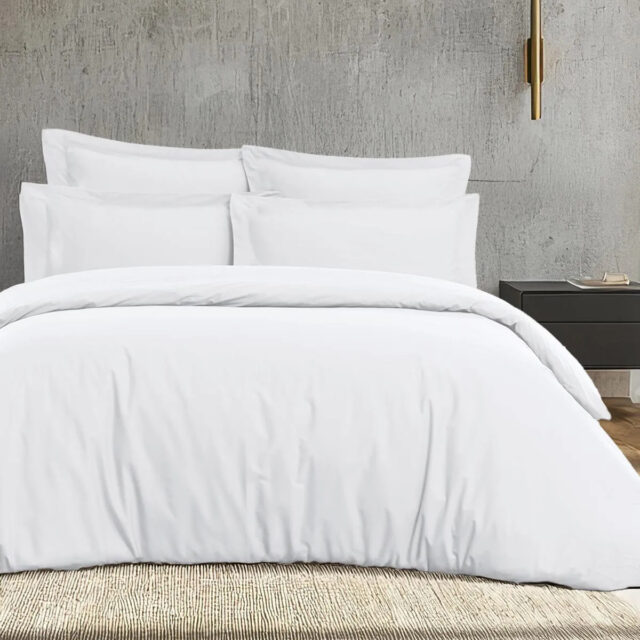 HOUSSE DE COUETTE VERSALUXE UNI SATIN