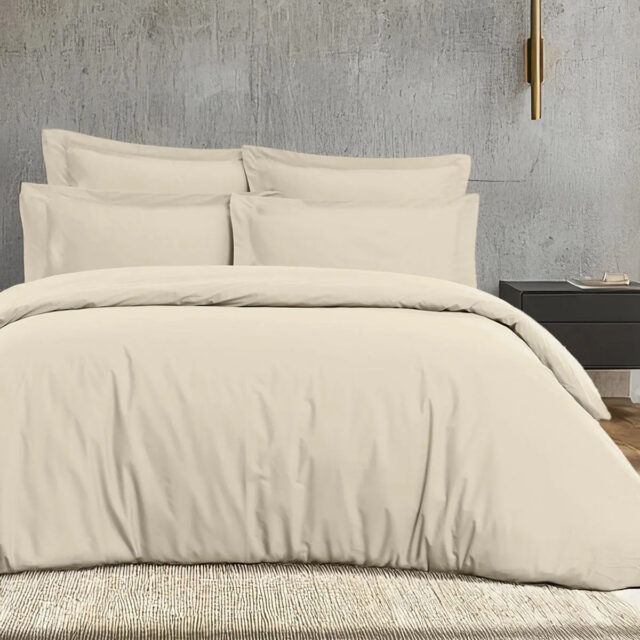 HOUSSE DE COUETTE VERSALUXE UNI SATIN