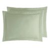 LOT DE 2 TAIES D'OREILLER VERSALUXE UNI SATIN