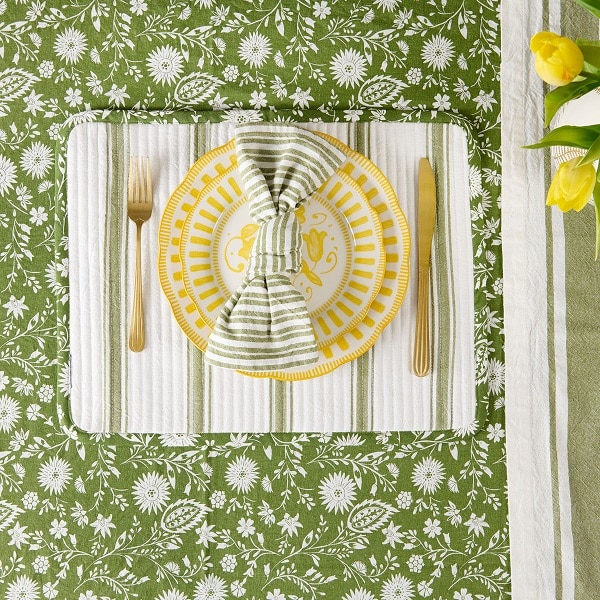 NAPPE SOUS L'OLIVIER Fleurs