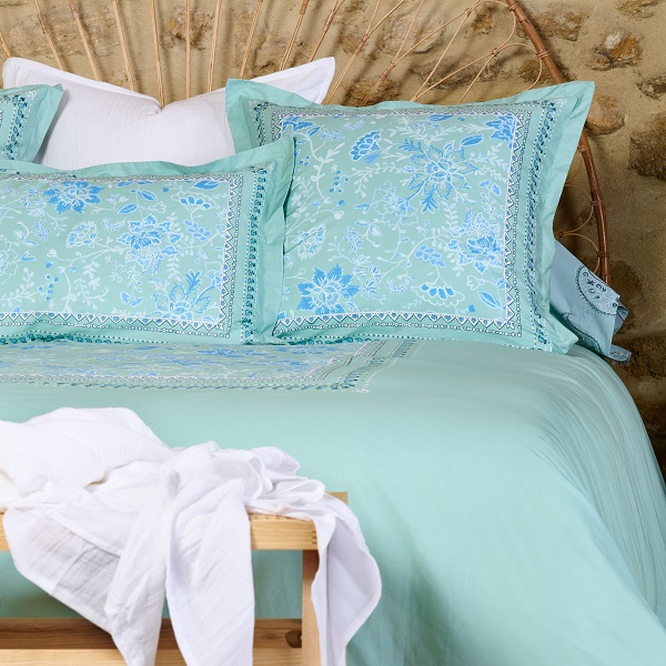 TAIE D'OREILLER PERCALE 120 FILS BASTIDE