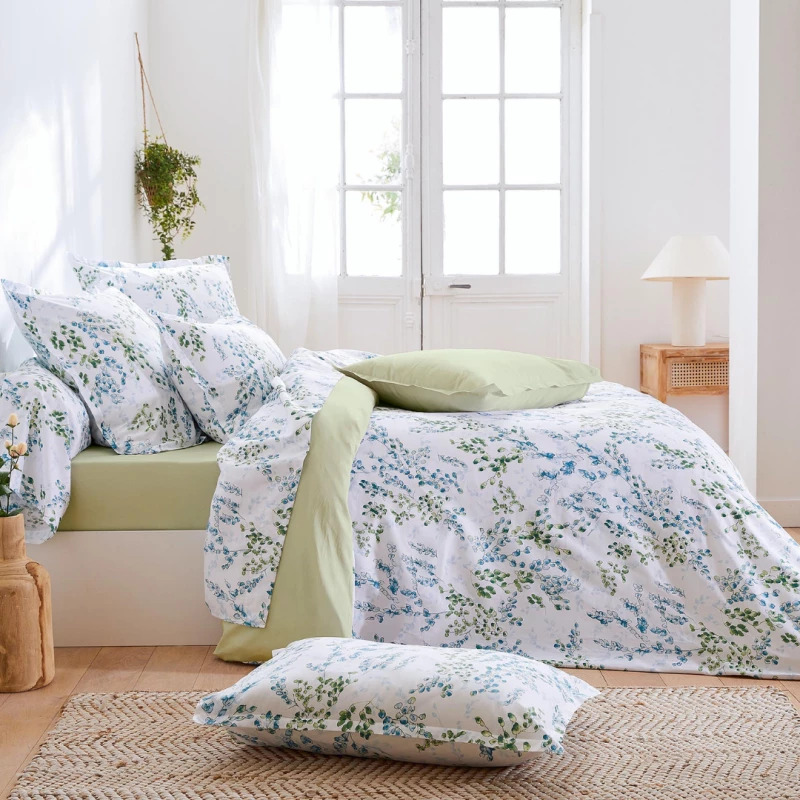 HOUSSE DE COUETTE ANGELE TILLEUL SATIN