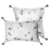 LOT DE 2 HOUSSES DE COUSSIN GAZE DE COTON LOLA LOFT