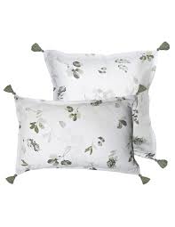 LOT DE 2 HOUSSES DE COUSSIN GAZE DE COTON LOLA LOFT