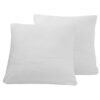 LOT DE 2 TAIES D'OREILLER LOFT GAZE DE COTON