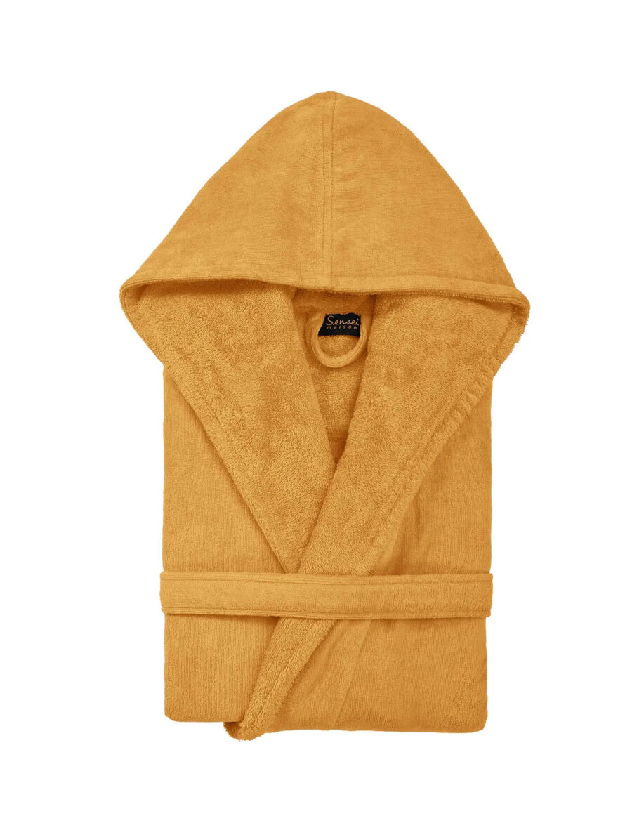 PEIGNOIRS COURT A CAPUCHE CONSTANCE